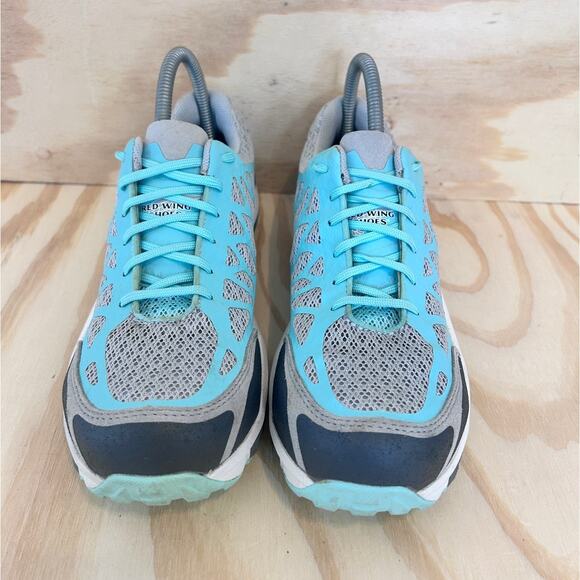 Red Wing - Safety Toe - Athletic Shoes - Gray/Green - Women - 8.5 B - 2341 - Picture 2 of 9
